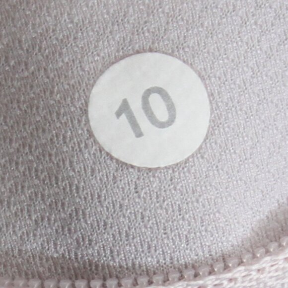 Lululemon Run Times Short *2-way Stretch Shimmery Sparkle Stripe Liner Size 10 - Picture 15 of 16